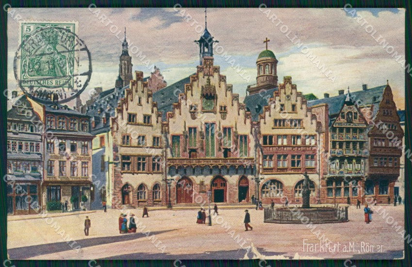 Deutschland Hessen Frankfurt am Main TEARED AK ansichtskarten XC7265 – fronte