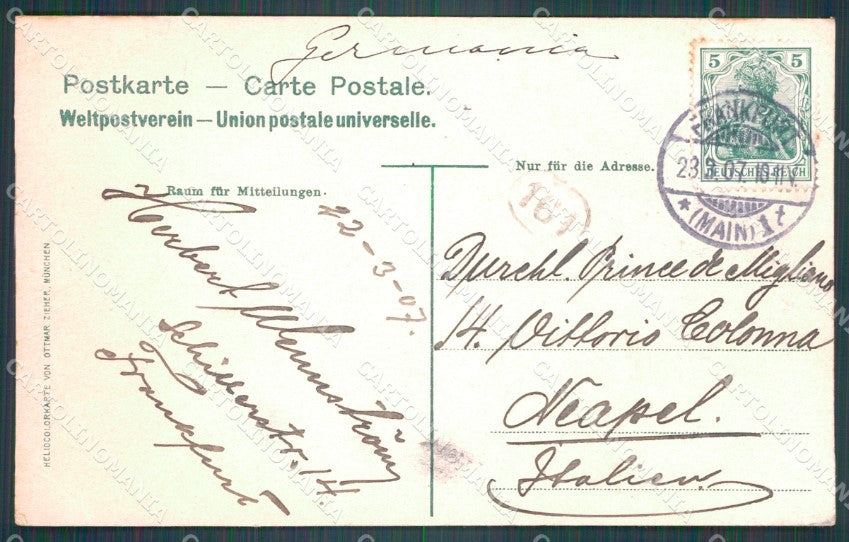 Deutschland Hessen Frankfurt am Main Opernhaus AK ansichtskarten XC7267 – retro