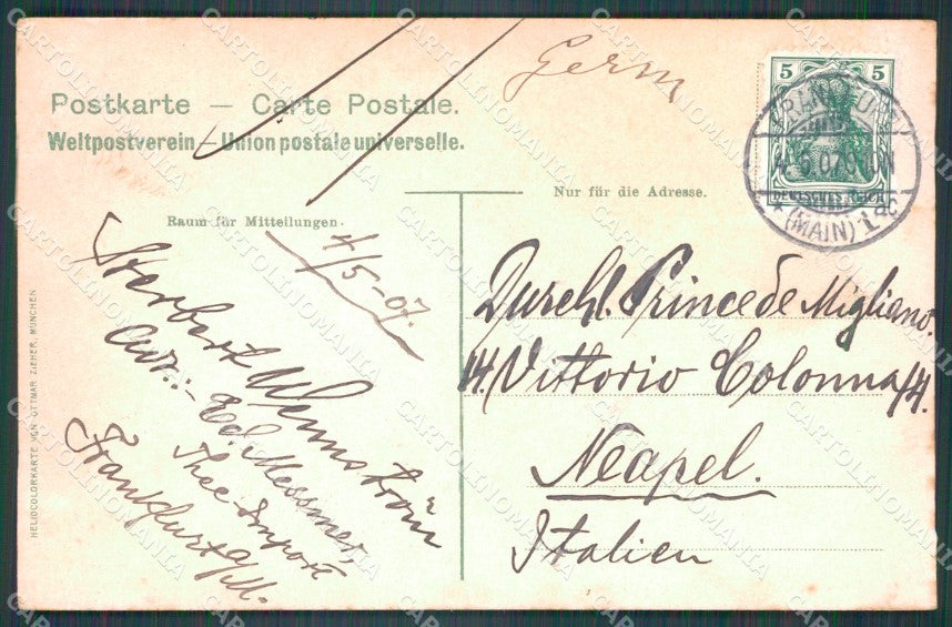 Deutschland Hessen Frankfurt am Main Circus AK ansichtskarten XC7273 – retro
