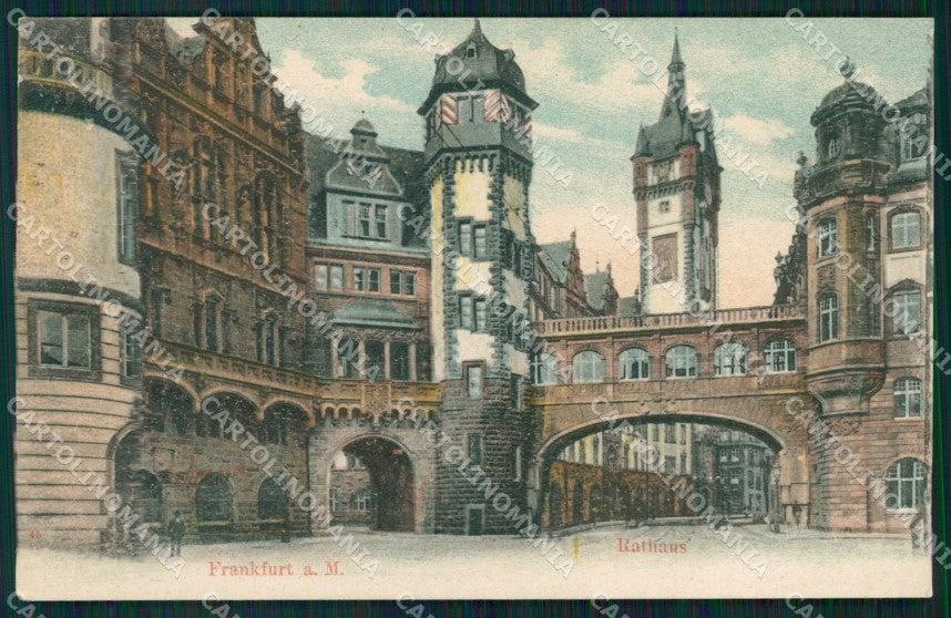 Deutschland Hessen Frankfurt am Main Rathaus AK ansichtskarten XC7274 – fronte