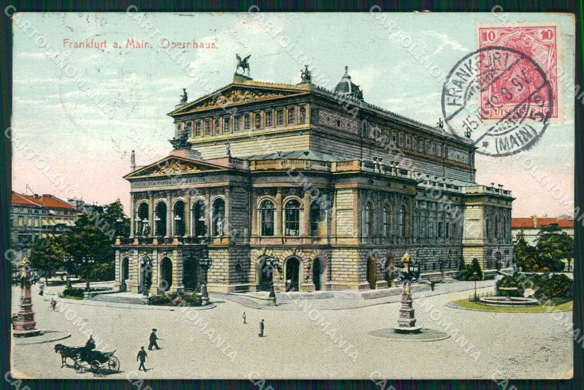 Deutschland Hessen Frankfurt am Main Opernhaus AK ansichtskarten XC7277 – fronte