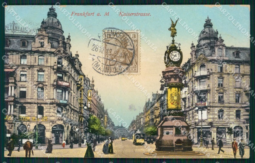 Deutschland Hessen Frankfurt am Main Kaiserstrasse AK ansichtskarten XC7278 – fronte