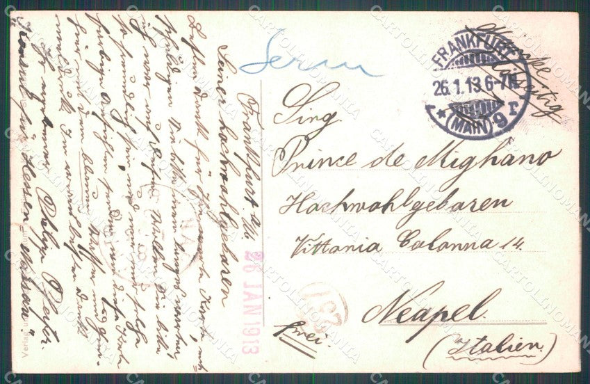 Deutschland Hessen Frankfurt am Main Zeppelin AK ansichtskarten XC7279 – retro