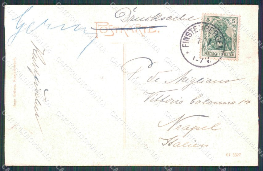 Deutschland Thuringen Finsterbergen Hainfels AK ansichtskarten XC7322 – retro
