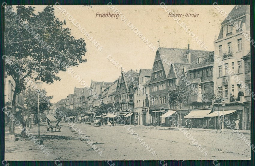 Deutschland Hessen Friedberg Kaiser Strasse AK ansichtskarten XC7328 – fronte