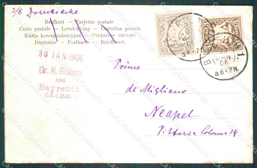 Deutschland Baden Wurttemberg Kurort Berneck Fichtelgebirg ansichtskarten XC7334 – retro