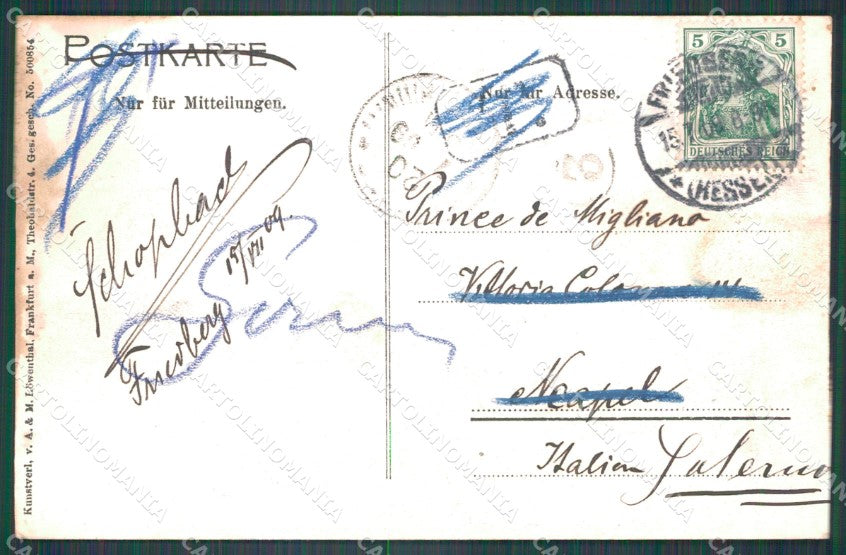 Deutschland Hessen Friedberg STAIN AK ansichtskarten XC7336 – retro
