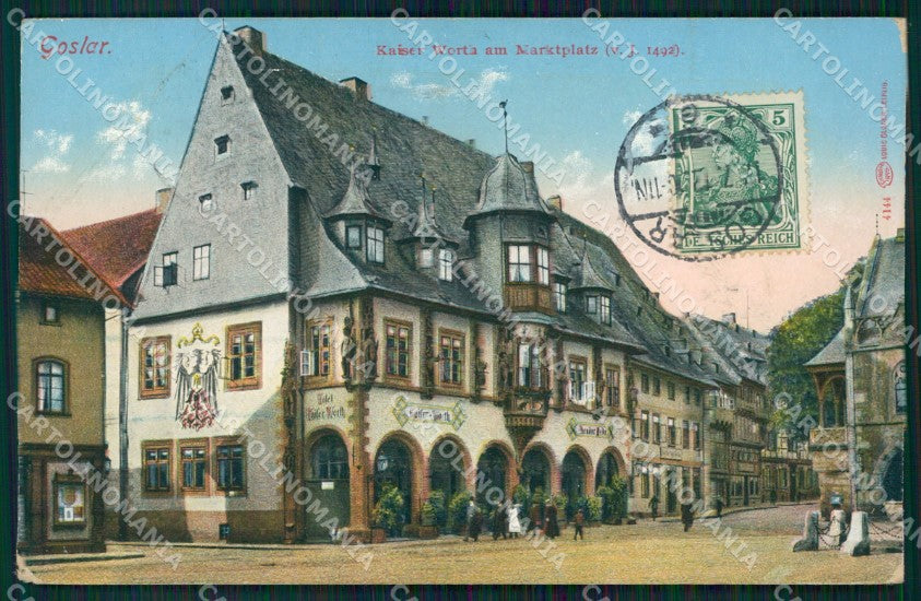 Deutschland Niedersachsen Goslar Marktplatz AK ansichtskarten XC7340 – fronte
