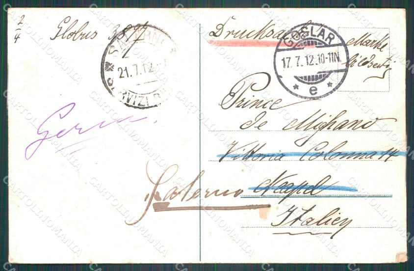 Deutschland Niedersachsen Goslar Marktplatz AK ansichtskarten XC7340 – retro