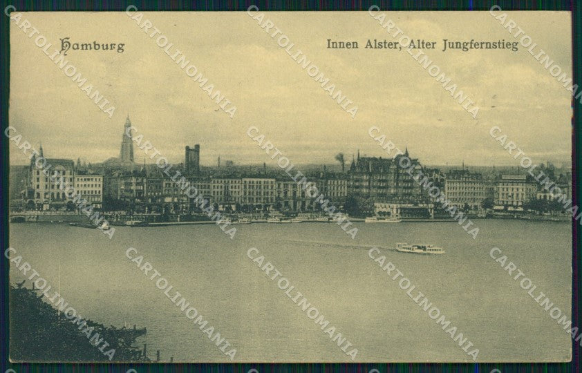 Deutschland Hamburg Innen Alster AK ansichtskarten XC7354 – fronte