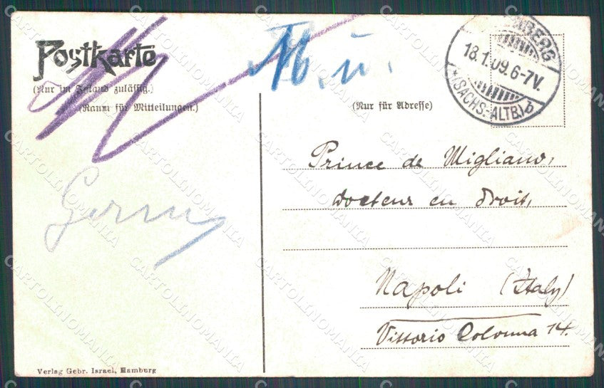 Deutschland Hamburg Fleet Deichstrasse AK ansichtskarten XC7370 – retro