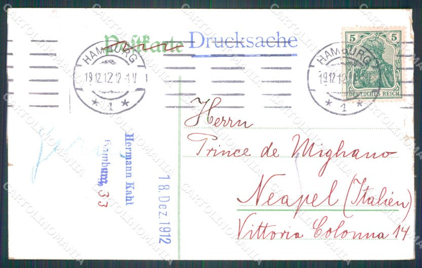 Deutschland Hamburg Bismarckdenkmal TEAR AK ansichtskarten XC7372 – retro