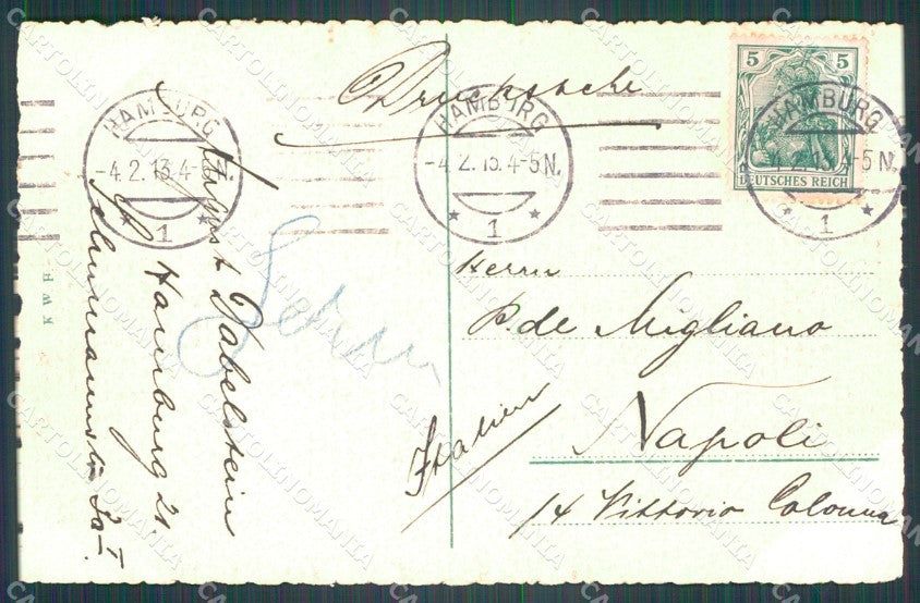 Deutschland Hamburg Reesendammbrucke AK ansichtskarten XC7376 – retro