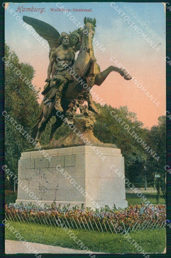 Deutschland Hamburg Walkuren Denkmal AK ansichtskarten XC7379 – fronte