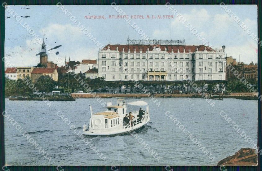 Deutschland Hamburg Atlantic Hotel AK ansichtskarten XC7380 – fronte