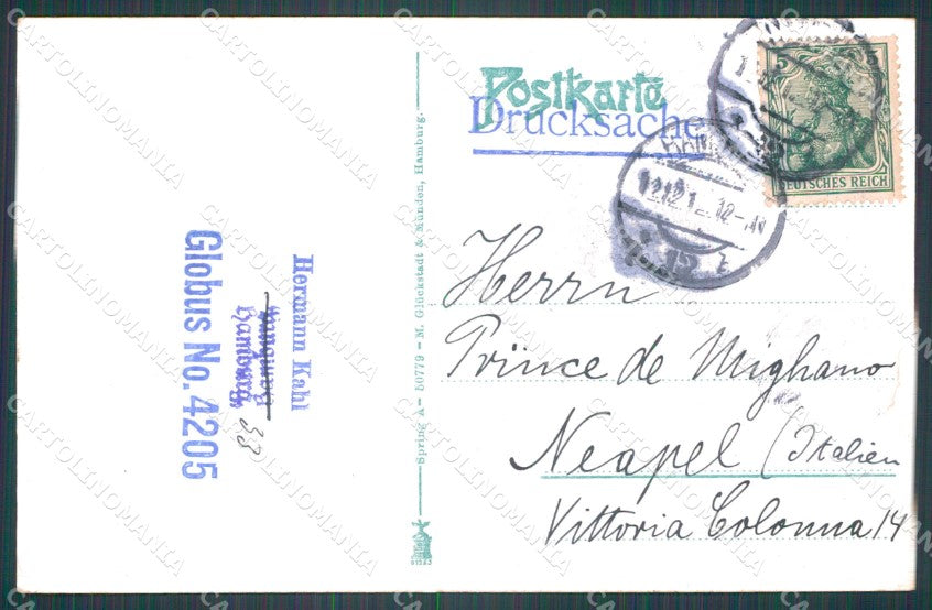 Deutschland Hamburg Atlantic Hotel AK ansichtskarten XC7380 – retro