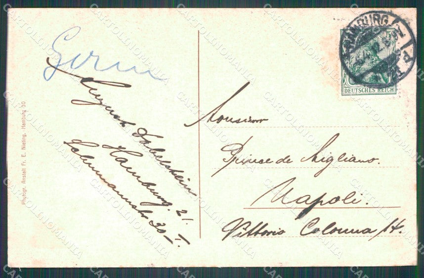 Deutschland Hamburg Garten AK ansichtskarten XC7381 – retro