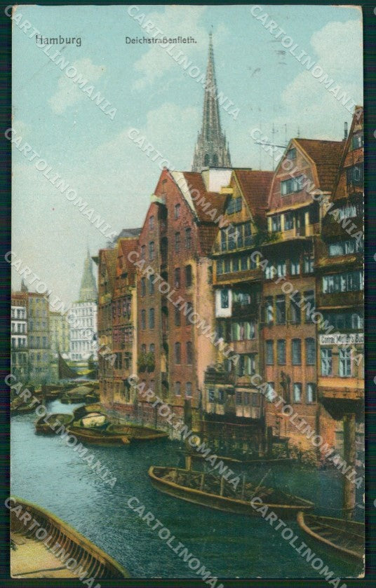 Deutschland Hamburg Deichstrassenfleet AK ansichtskarten XC7391 – fronte