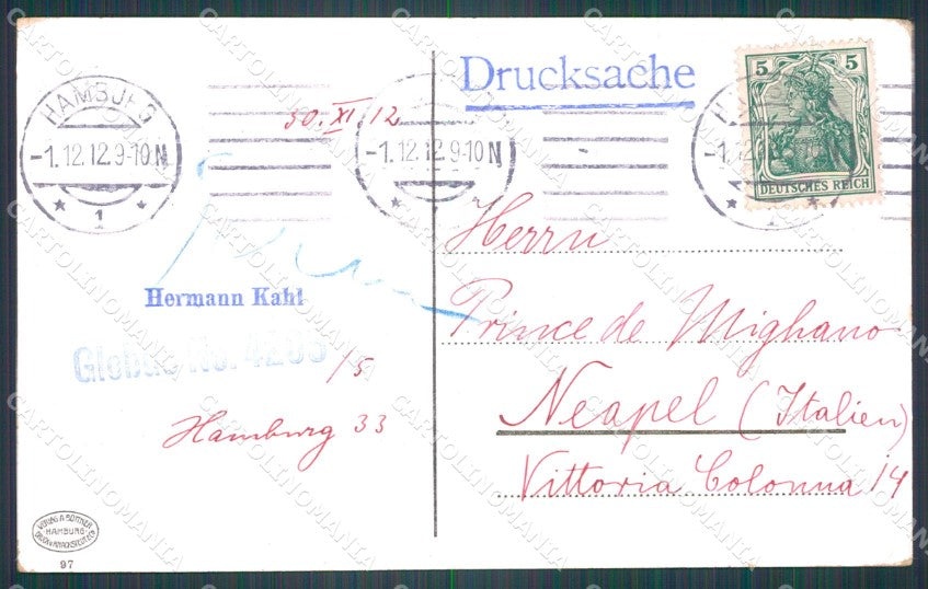 Deutschland Hamburg Deichstrassenfleet AK ansichtskarten XC7391 – retro