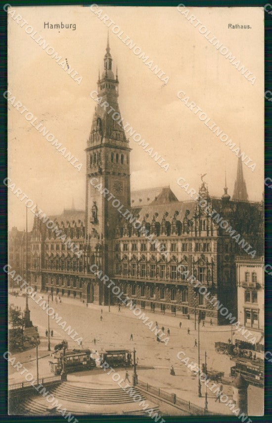 Deutschland Hamburg Rathaus AK ansichtskarten XC7400 – fronte