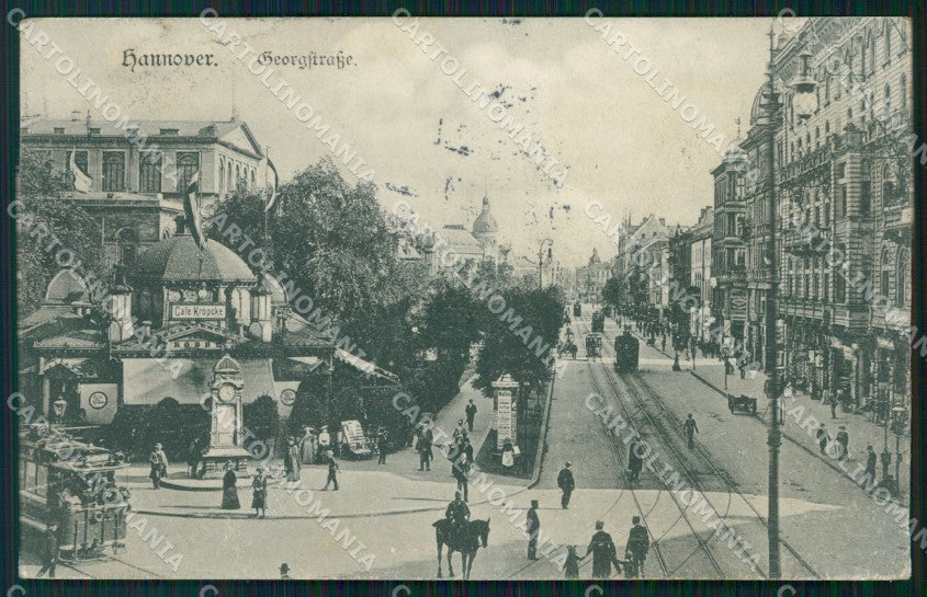 Deutschland Niedersachsen Hannover Georgstrasse WRINKLES ansichtskarten XC7403 – fronte