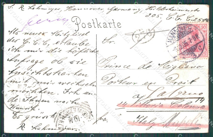 Deutschland Niedersachsen Hannover Georgstrasse WRINKLES ansichtskarten XC7403 – retro
