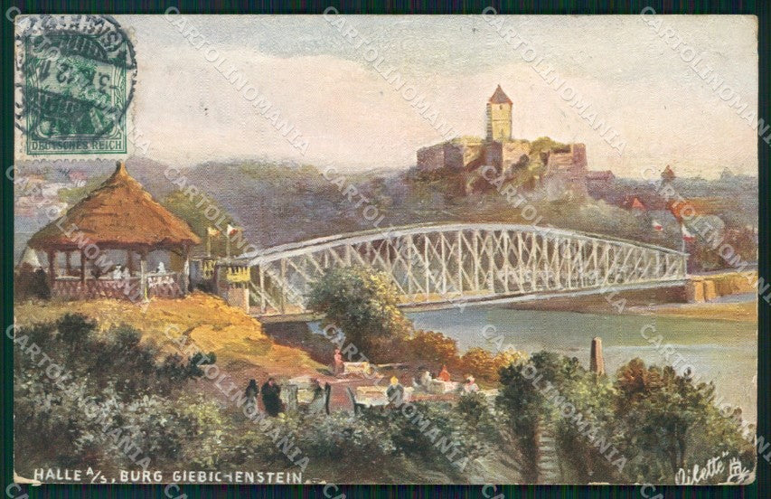 Deutschland Sachsen Anhalt Halle Saale Burg Giebichenstein ansichtskarten XC7411 – fronte