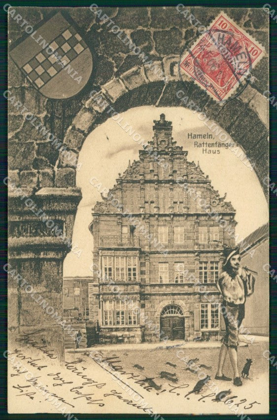 Deutschland Niedersachsen Hameln Rattenfangerhause AK ansichtskarten XC7415 – fronte