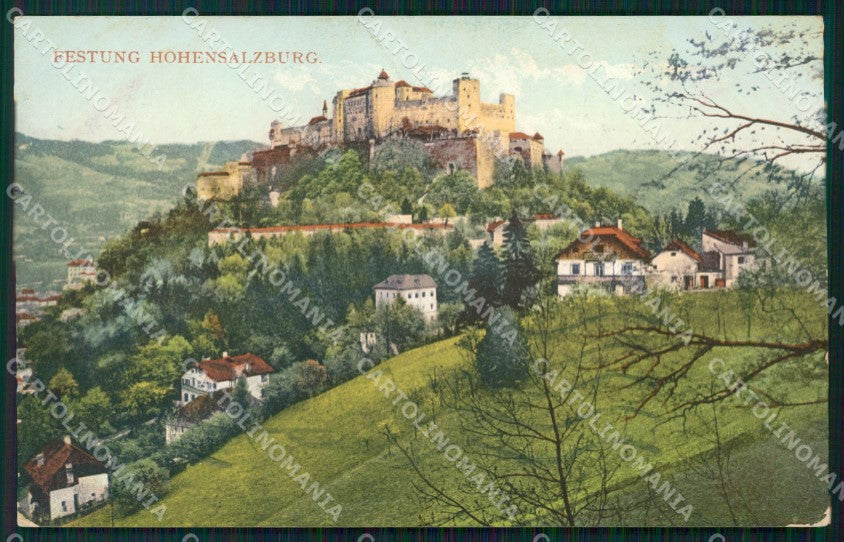 Osterreich Salzburg Festung Hohensalzburg AK ansichtskarten XC7427 – fronte
