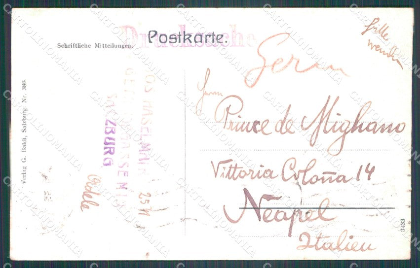 Osterreich Salzburg Festung Hohensalzburg AK ansichtskarten XC7427 – retro
