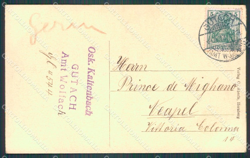 Deutschland Baden Wurttemberg Hornberg Schwarzwald AK ansichtskarten XC7437 – retro