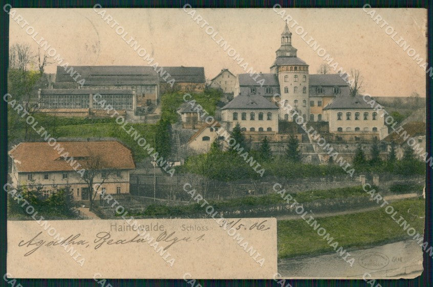 Deutschland Sachsen Hainewalde TEARED CORNERS CREASED AK ansichtskarten XC7438 – fronte