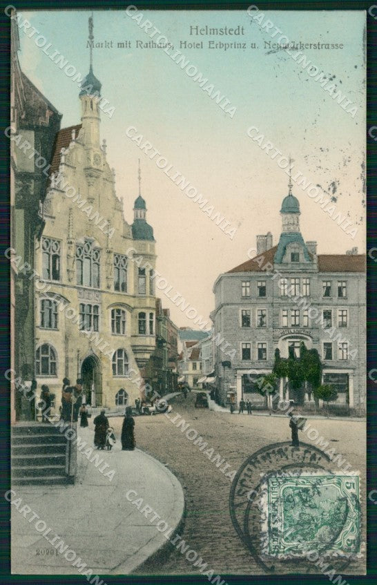 Deutschland Sachsen Helmstedt Rathaus AK ansichtskarten XC7439 – fronte