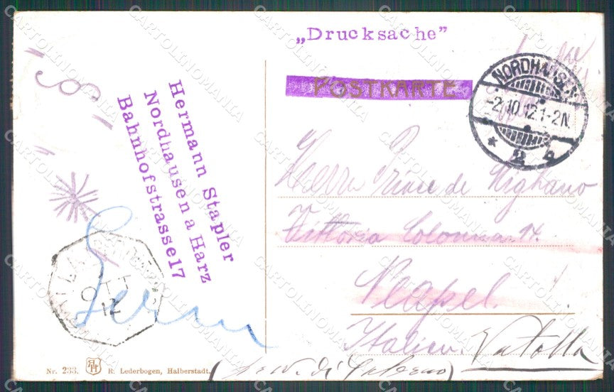 Deutschland Sachsen Anhalt Ilsenburg Bremerweg AK ansichtskarten XC7443 – retro