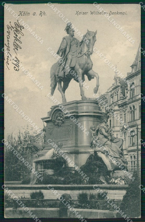 Deutschland Nordrhein Westfalen Koln am Rhein Denkmal AK ansichtskarten XC7448 – fronte