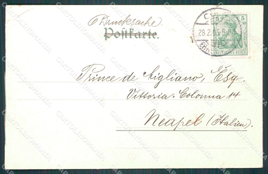 Deutschland Nordrhein Westfalen Koln Rhein CORNER CREASE ansichtskarten XC7453 – retro