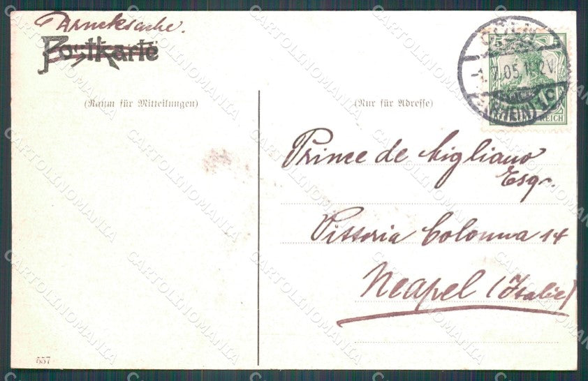Deutschland Nordrhein Westfalen Koln Rhein Bismarck Turm ansichtskarten XC7457 – retro