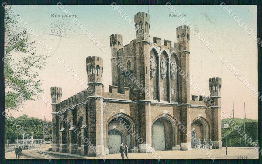 Russland Kaliningrad Konigsberg TRIMMED AK ansichtskarten XC7467 – fronte