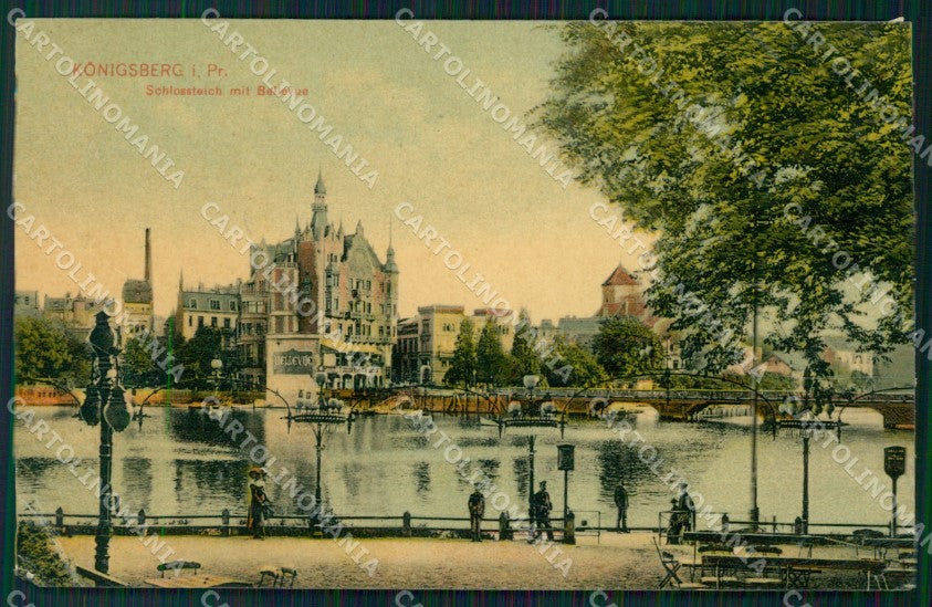 Russland Kaliningrad Konigsberg Schlossteich AK ansichtskarten XC7468 – fronte