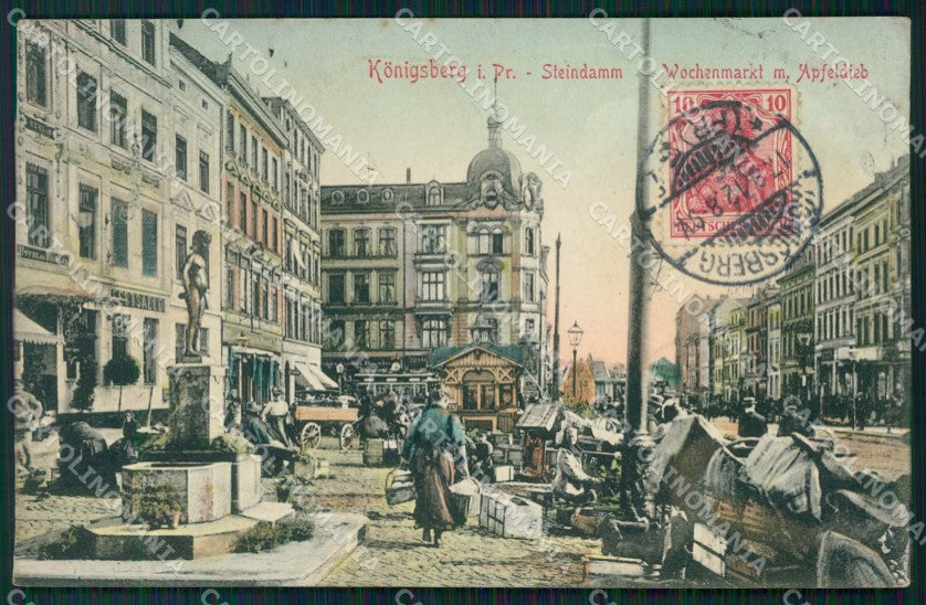 Russland Kaliningrad Konigsberg Steindamm AK ansichtskarten XC7472 – fronte
