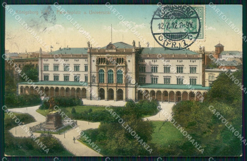 Russland Kaliningrad Konigsberg Universitat AK ansichtskarten XC7474 – fronte