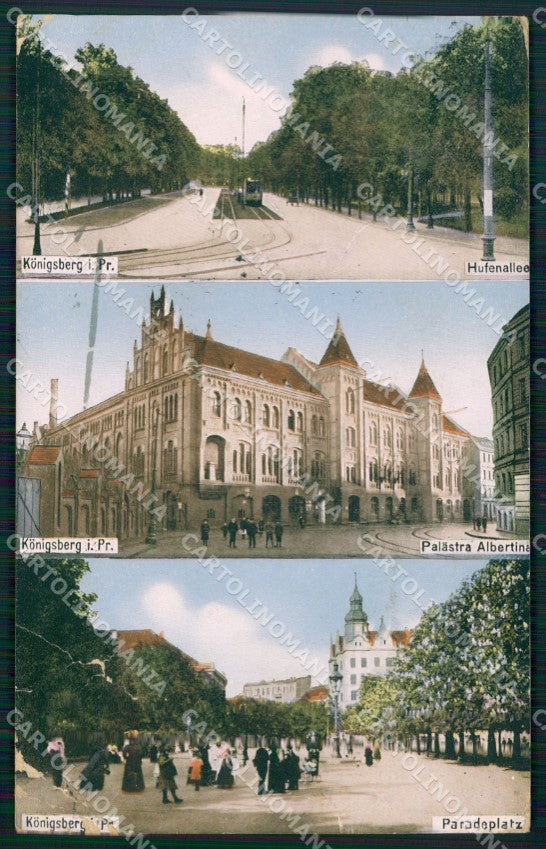 Russland Kaliningrad Konigsberg CORNERS CREASED AK ansichtskarten XC7475 – fronte