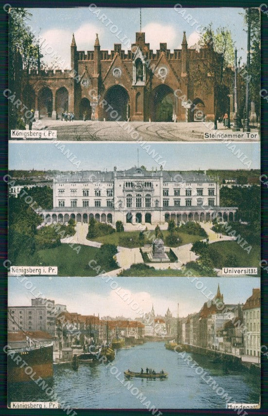 Russland Kaliningrad Konigsberg AK ansichtskarten XC7476 – fronte
