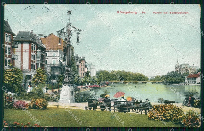 Russland Kaliningrad Konigsberg Schlossteich AK ansichtskarten XC7480 – fronte
