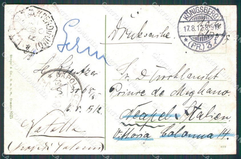 Russland Kaliningrad Konigsberg Schloss AK ansichtskarten XC7482 – retro