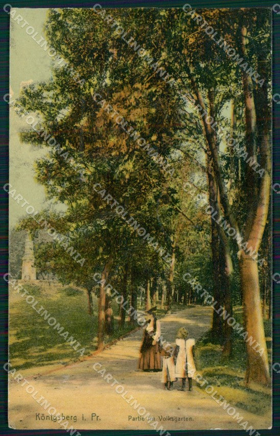 Russland Kaliningrad Konigsberg Volksgarten AK ansichtskarten XC7484 – fronte