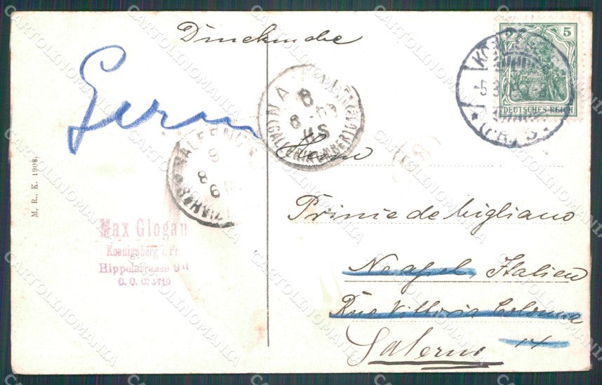 Russland Kaliningrad Konigsberg Volksgarten AK ansichtskarten XC7484 – retro