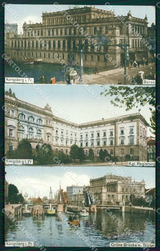Russland Kaliningrad Konigsberg Borse AK ansichtskarten XC7486 – fronte