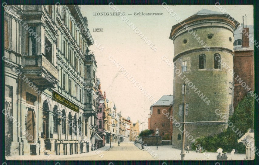 Russland Kaliningrad Konigsberg CREASED AK ansichtskarten XC7490 – fronte