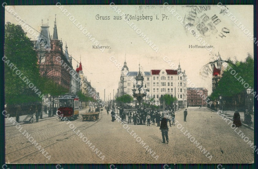 Russland Kaliningrad Konigsberg Kaiserstrasse AK ansichtskarten XC7491 – fronte